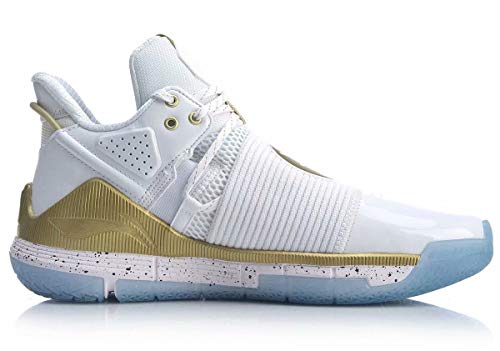 LI-NING Wade Shadow On Court tênis de basquete masculino acolchoado forro usável nuvem esportivo tên