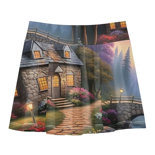 Stone Cottage Toddler Tennis Skirts Casual Girls Skorts Athletic Shorts Butterfly Skirt 9-102