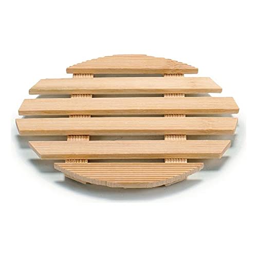 Untersetzer Bambus Rotund (2 UDS) (17 x 1 cm)