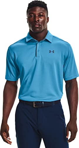 Image of Under Armour - Mens Tech Polo, Color Radar Blue (422), Size: Large x Tall