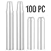 Green Direct Clear Plastic Cups with Lids - 9 oz Disposable Cups for Ice Coffee, Bubble Boba Tea, Cold Drinks, Smoothies - Pack of 100