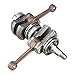 VTYZPOXI Universal 6F5-11400 Crankshaft Assembly Compatible with 40HP Outboard Motor 2 Stroke 6F5-11400-00 6F6-11400-00 Marine Engine