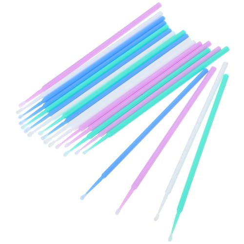 Veemoon 20 Herramientas de Polinización Manual Multicolor para Plantas, Polinizador Portátil para Tomates, Berenjenas y Frutas, Kit de Jardinería para Cultivo Exterior, Plumas