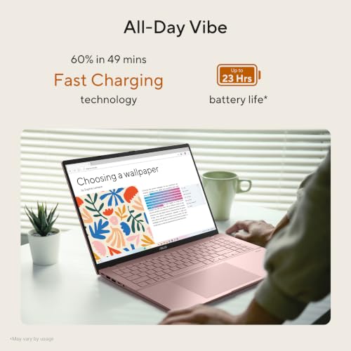 Image of ASUS Vivobook S16 (2026),Smartchoice,AMD Ryzen AI 5 330,AMD Radeon iGPU,16GB RAM (Upgradeable),512GB SSD,FHD,OLED,16 inch(40 cm),Win 11,M365 Basic(1Y),Office 24,BFF Peachy,1.7 Kg,M3607KA-SH147WS,AI Laptop