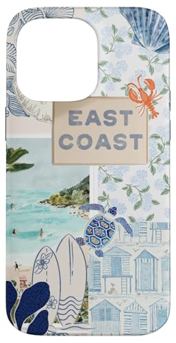 European Summer East Coast Collage Case for iPhone 14 Pro Max