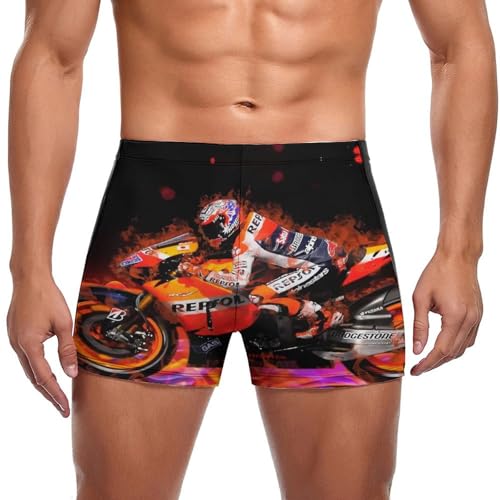 Short de bain moto de feu idéal pour la plage et la piscine