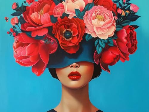 Peinture diamant fleurs 5D DIY : oubliez le stress grâce au grand format