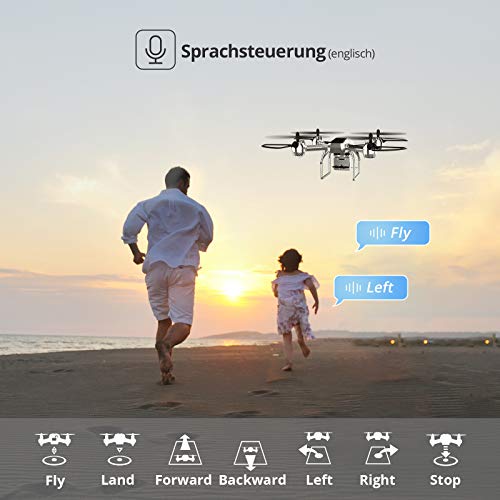 Eanling HS140 Drohne mit Kamera 1080P HD für Anfänger,RC Quadrocopter ferngesteuert mit FPV Live Übertragung,Lange… – Bild 6