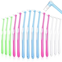 Sularpek 14 Pcs Interspace Toothbrushes, Wisdom Toothbrush, Single
