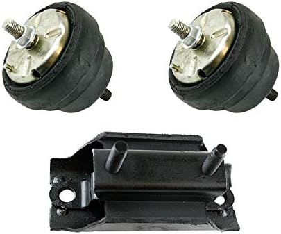 Compatible with 1994-1997 Mazda B2300 2.3L RWD Motor&Trans Mount Set 3pc : A2698, A2698, A2639 - K2415