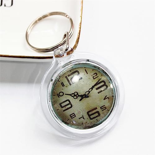 Image of BetterJonny 20Pcs Acrylic Picture Keychain Blanks in Clear Acrylic Picture Frame Keyrings
