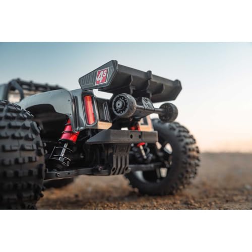 Image of ARRMA RC Truck Outcast 4X4 4S BLX 1 /10TH 4WD Stunt Truck RTR (Battery and Charger Not Included), Gunmetal, ARA4410V2T3