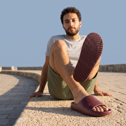 Image of CHUPPS Chupster Men's Orthopedic Slippers | Soft Cushioned Footbed | Lightweight Flip Flops | Anti-Skid Sole | Comfortable Daily Wear Chappals