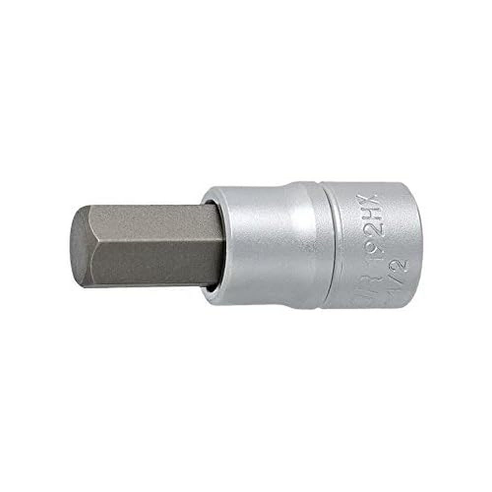Unior 192/2HX Screwdriver Bit 1/2 Inch for Hexagon Socket Screws 24, Black