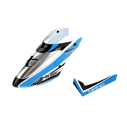 Blade Complete Blue Canopy w/Vertical Fin: nCP X