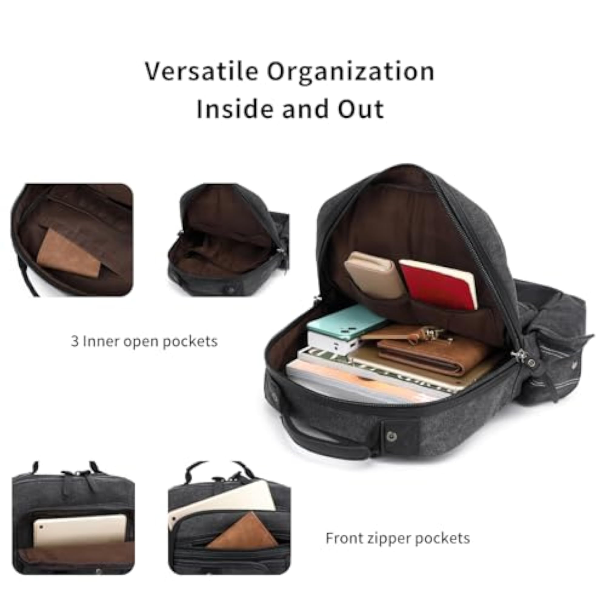 Retro Messenger Bag Men Sling Bag for Outdoor Use
