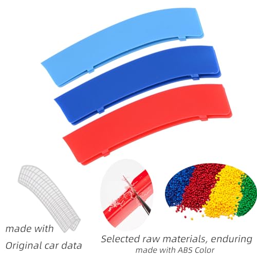 Image of Grille color stripes Compatible with 13-18 F30 3 Series 320i 328d 328i 335i 340i Kidney Grill 11 Beams