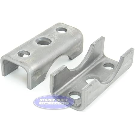 Sturdy Built (Pair) 2 3/8 inch Round Axle Spring Seat