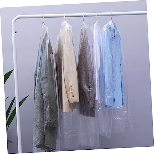 20pcs Transparent Dry Cleaning Garment Bags for Clothes Protective Covers Lightweight Clothing Storage for Suits and Costumes4