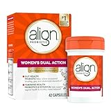 Align Probiotic, Women's Dual Action, Probiotics for Women, Multi-Strain Probiotic with Chaste Tree, Supports Feminine Health*, Relieves Occasional Bloating, Gas, Abdominal Discomfort*, 42 Capsules