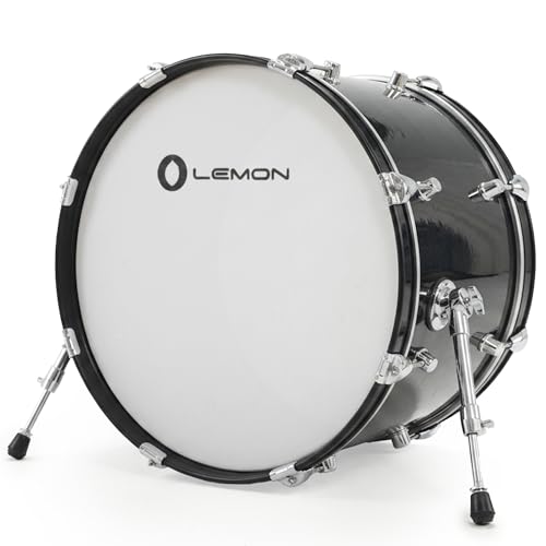 Lemon T950 Electronic Kick Drum - 20'x12' Single-Zone Mesh Bass Drum Trigger Pad, Acoustic-Style...