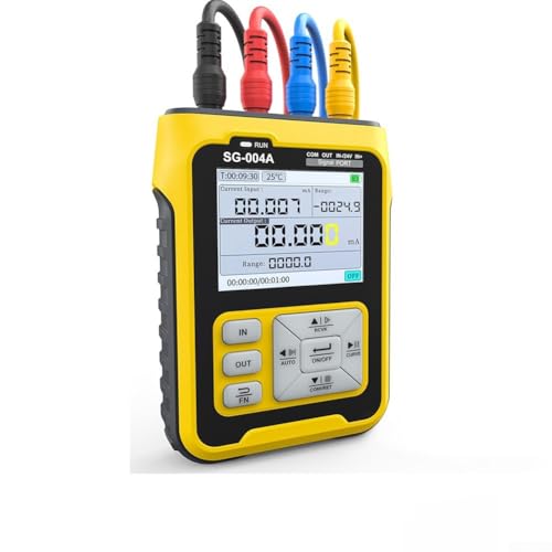 FACULX - for SG-004 Signal Generator 4-20mA Analog Current Voltage Thermocouple Calibrator, 3000mAh Battery with Type-C Charging, 2.4" LCD for Process