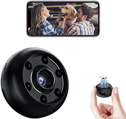 Lagasang Hidden Camera WiFi Mini Spy Camera Hidden Camera Wireless HD 1080P Small Camera with Motion Detection Spy Camera for Home Security and Outdoor Nanny Cam