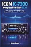 ICOM IC-7300 Complete User Guide 2026: Master Setup, Digital Modes, FT8, Weak Signal Reception & RF Gain Optimization for HF Amateur Radio