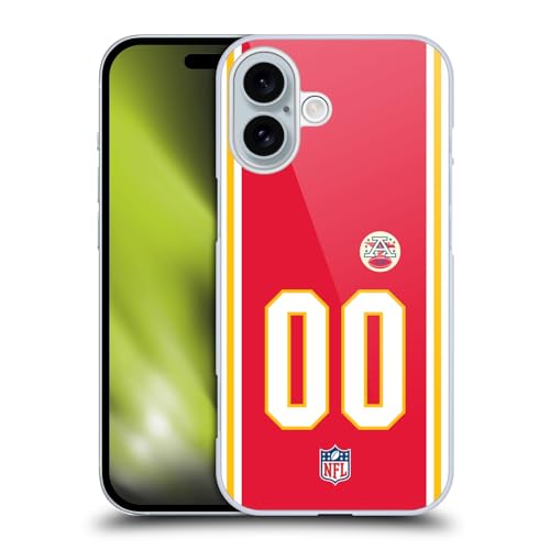 Coque iPhone personnalisée numéros Kansas City Chiefs rigide