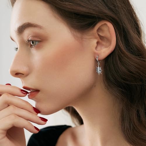 Gale Hopp Earring Game Silver Crystal Hoop Earring Jewelry Figure Cosplay For Game Lovers4