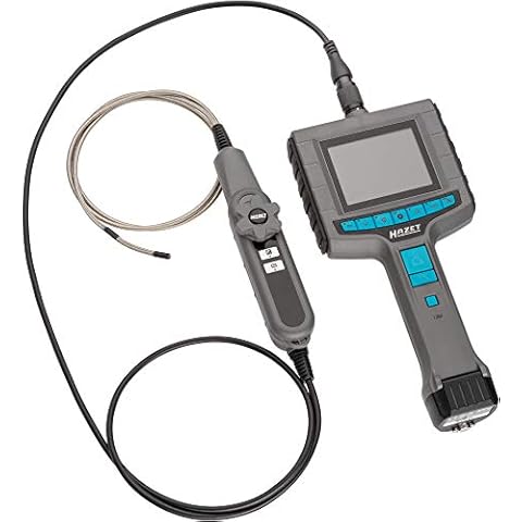 HAZET Video-Endoskop mit neuartiger Schwenk-Sonde (voller 180° Schwenk, 11 mm langer Kamerakopf, 4 dimmbare LEDs) 4812N-10/3AF Cover
