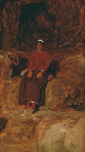 Affiche toile Simaetha la Sorcière par Frederic Leighton, grand portrait pour salon