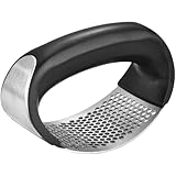 SearEase ガーリックプレス ガーリック プレス ガーリッククラッシャー にんにく絞り ガーリック絞り みじん切り器 ブレスケア 生姜 (1個) [並行輸入品]