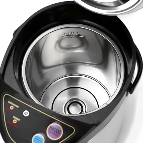 Instant Hot Water Dispenser - 6.8L Thermo Pot with 5 Temperature Options, 24-Hour Timer, Auto Re-Boil & Rotatable Base for Home or Office - Image 4