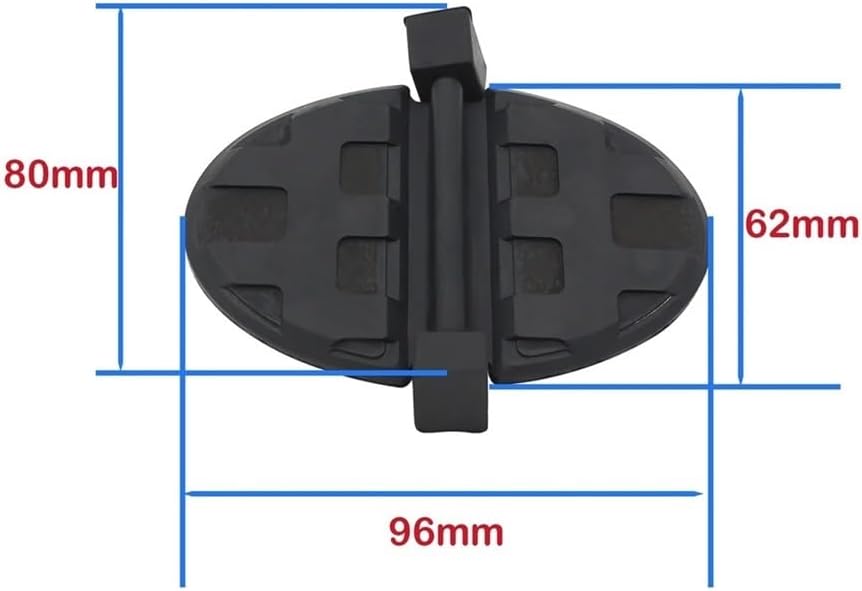 60930 Exhaust Flapper Water Shutter with Grommets FIT for Boat Stern Drives 2.5L to 6.2L Engines 25‑43809 18-2727