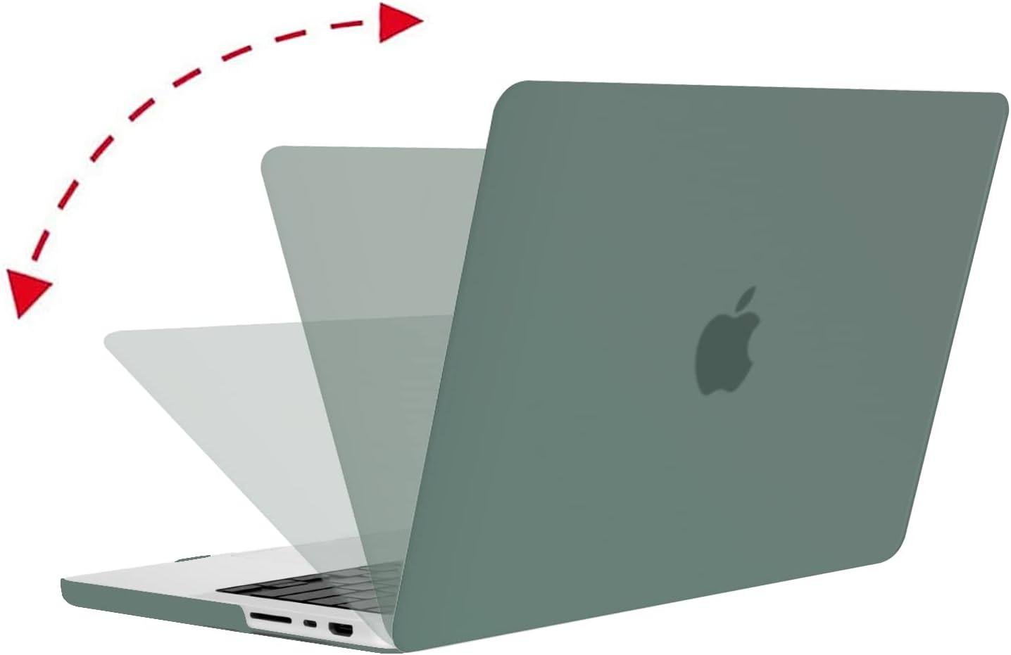 MOSISO Compatible with MacBook Pro 14 inch Case 2026 2025-2021 M5 M4 M3 M2 M1 A3434 A3112 A3185 A3401 A2918 A2992 A2779 A2442 Touch ID - Image 5