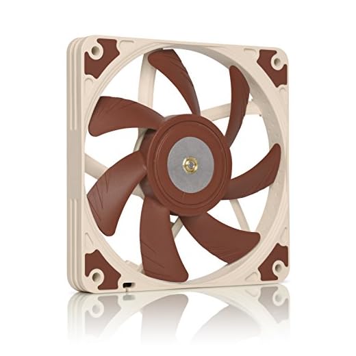 Noctua NF-A12x15 PWM, 4-Pin Premium Quiet Slim Fan (120mm, Brown) | High Airflow Low Noise 15mm Slim For for Low-Profile CPU Coolers and HTPC Cases, Rich Accessory Kit, 1850rpm 4-Pin PWM