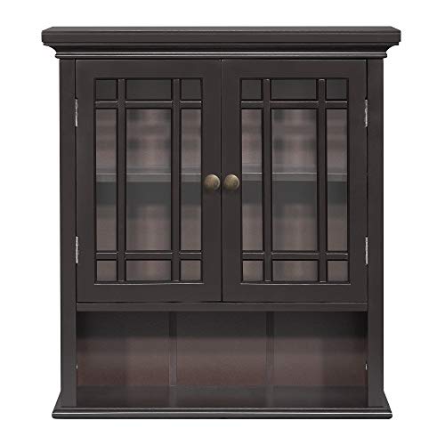 Teamson Home Neal Removable Wall Cabinet With 2 Doors And 1 Shelf #TOP5