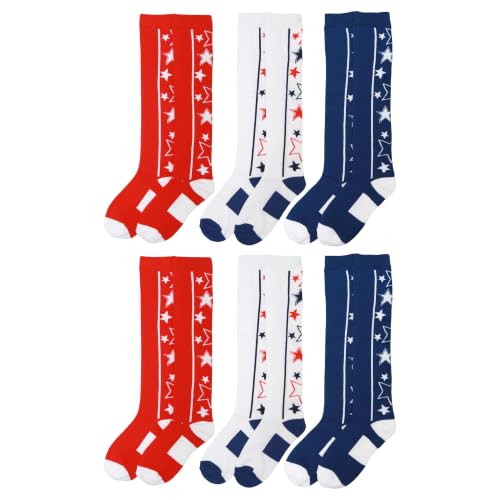 Image of Angelina Novelty Assorted KNEE HIGH Women's Kids Girls Socks