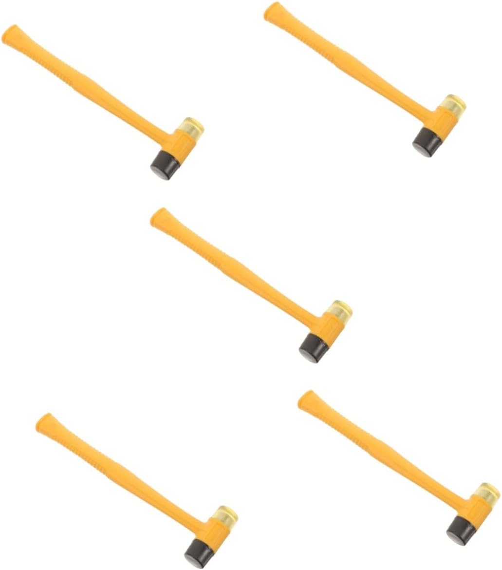 Angoily 5pcs Crafted Sturdy Home Installation Hammer Comfort Grip for Longevity