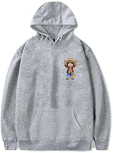 YIMIAO Hombre One Piece Anime Sudadera con Capucha Mujere Hoodie Ropa Deportiva Pullover Hoodie Ace Luffy(L) | Ya disponible en tu tienda friki favorita! En mundofriki.es! YIMIAO Hombre One Piece Anime Sudadera con Capucha Mujere Hoodie Ropa Deportiva Pullover Hoodie Ace Luffy(L) | Ya disponible en tu tienda friki favorita! En mundofriki.es!
