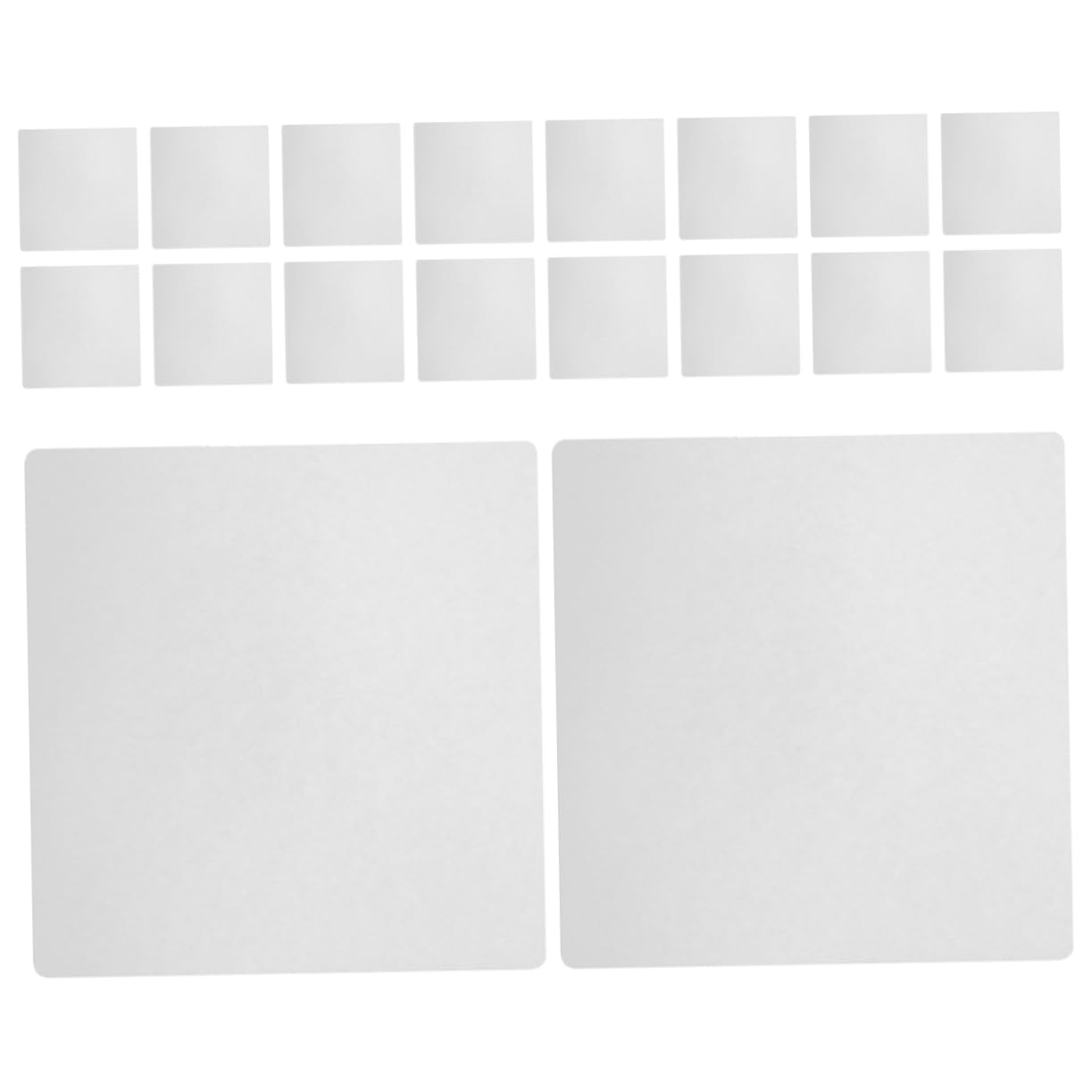 OUNONA High Absorbency Lab Filter Paper 30 Pcs Large Sheets Chem Filter Paper Kit Versatile Filtration Medium Qualitative