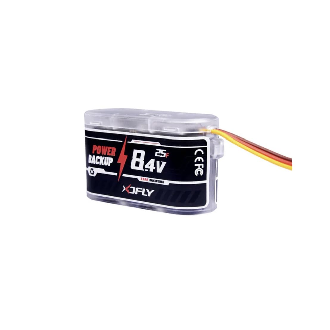 XDFly Backup Capacitor 25F 8.4V/12V (9.0V/13.0V MAX) - Remote Control Helicopter, RC Helicopter Electronics (HELIDIRECT) (8.4V - 9.0V MAX (4000003))