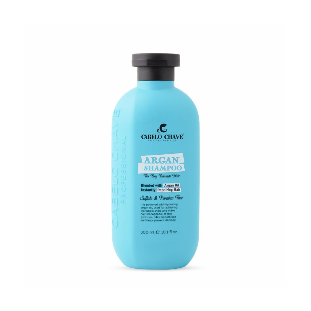 CABELO CHAVE Argan Hair Shampoo for Men & Women - 300ml-image-27