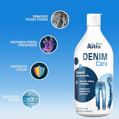 Image of Astro Plus+ No 1 Special Denim Care Liquid Wash- 500 ml I Ultimate Solution For Washing All Your Denim and Jeans-Jacket