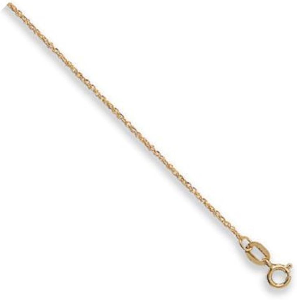 Buy Mens 9ct Yellow Gold Diamond Cut 