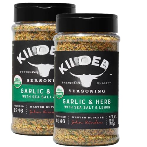 Organic Garlic and Herb Seasoning with Sea Salt and Lemon