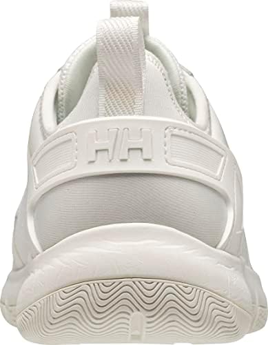 Helly-Hansen Womens Henley Lightweight Breathable Sailing Watersports Shoes, 001 White/Metallic Silver, 12 | Image 2