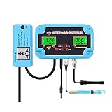 DADAKEWIN 塩分温度pHメーター水質テスターモニタープール、飲料水、水族館用のデジタルPHコントローラーメーター (Size : 0.00~14.00PH)