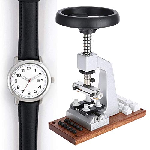 Tomotato Bench 5700 Watch Case Opener, Professional Oyster Style Screw Back Case Remover and Closer with 12 Chucks and Metal Base Watch Tools for Watchmakers (Silver) by Tomotato - Image 5